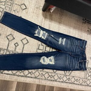 American Eagle Super Stretch Distressed Jegging 12 Short